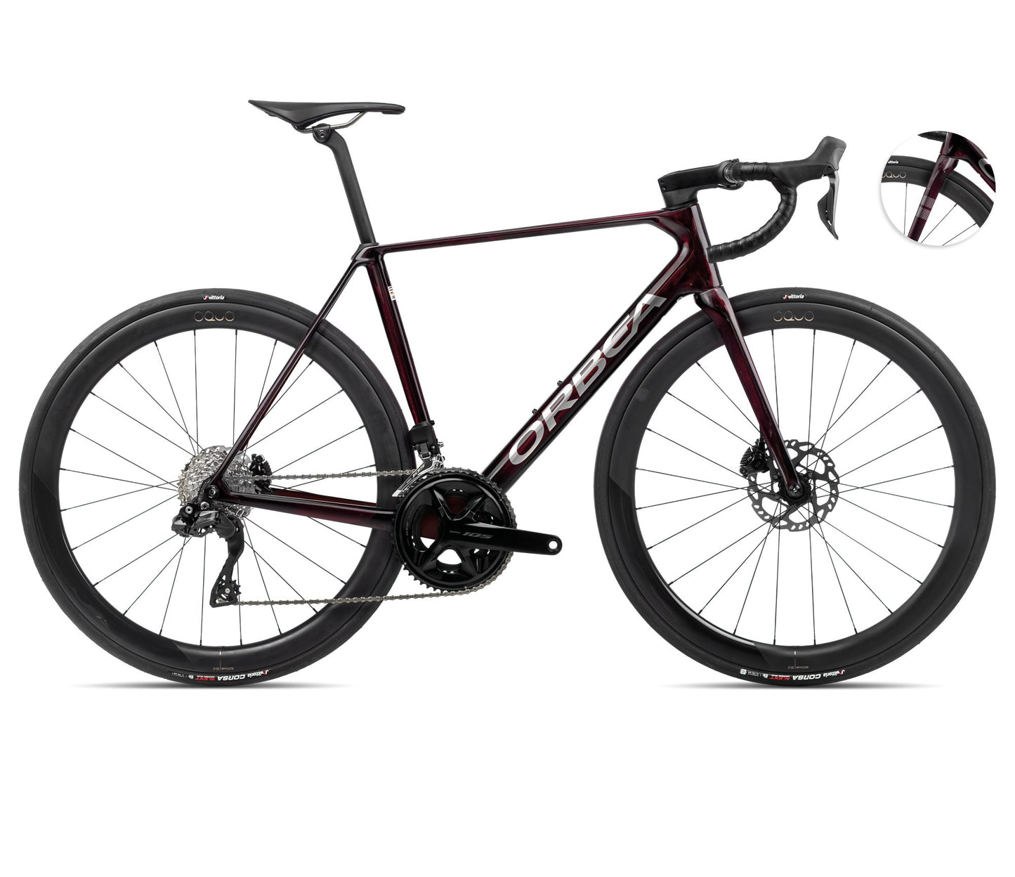 ORCA M30iLTD PWR 53 Wine Red - Titanium