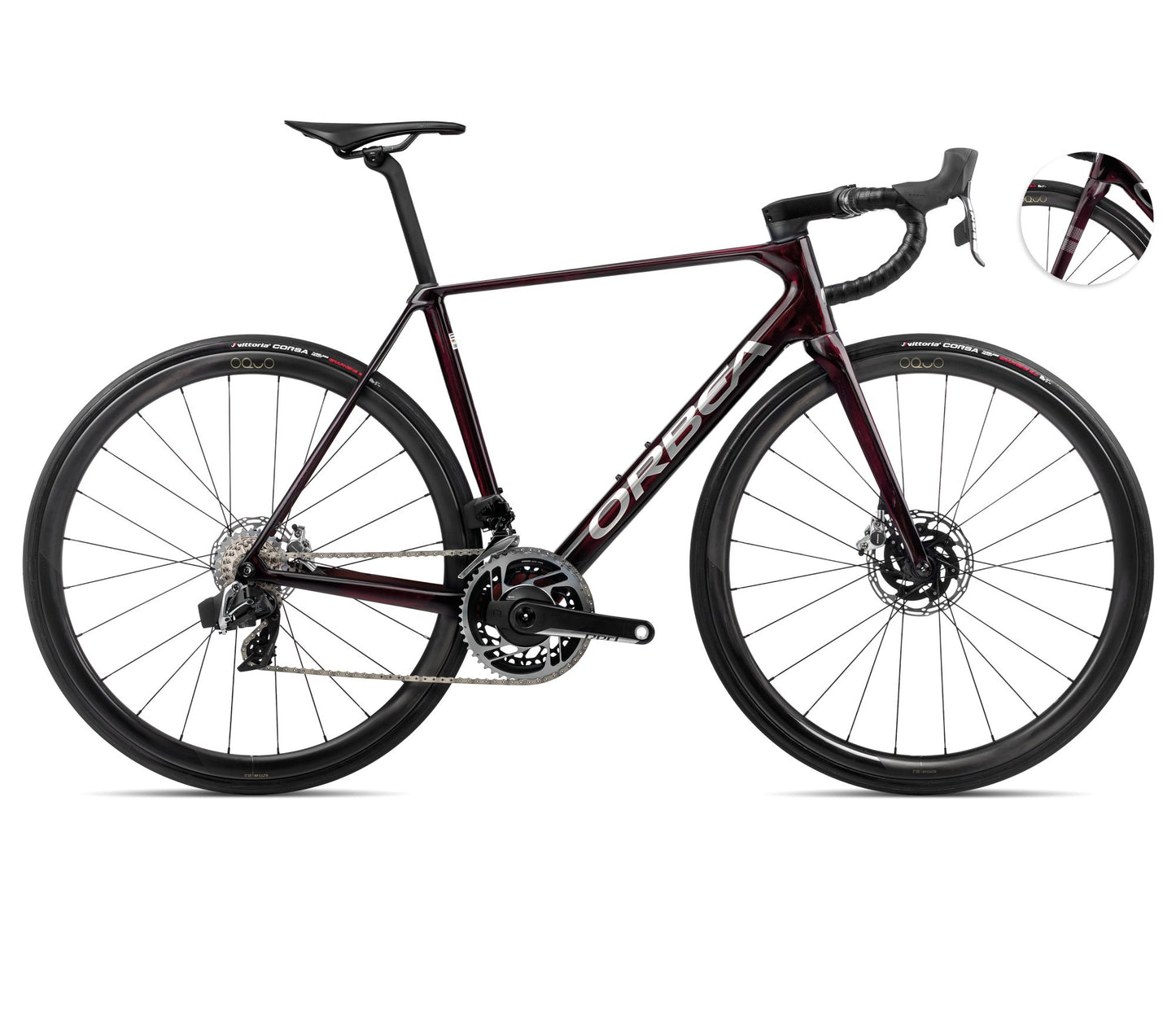 ORCA M11eLTD PWR 49 Wine Red - Titanium