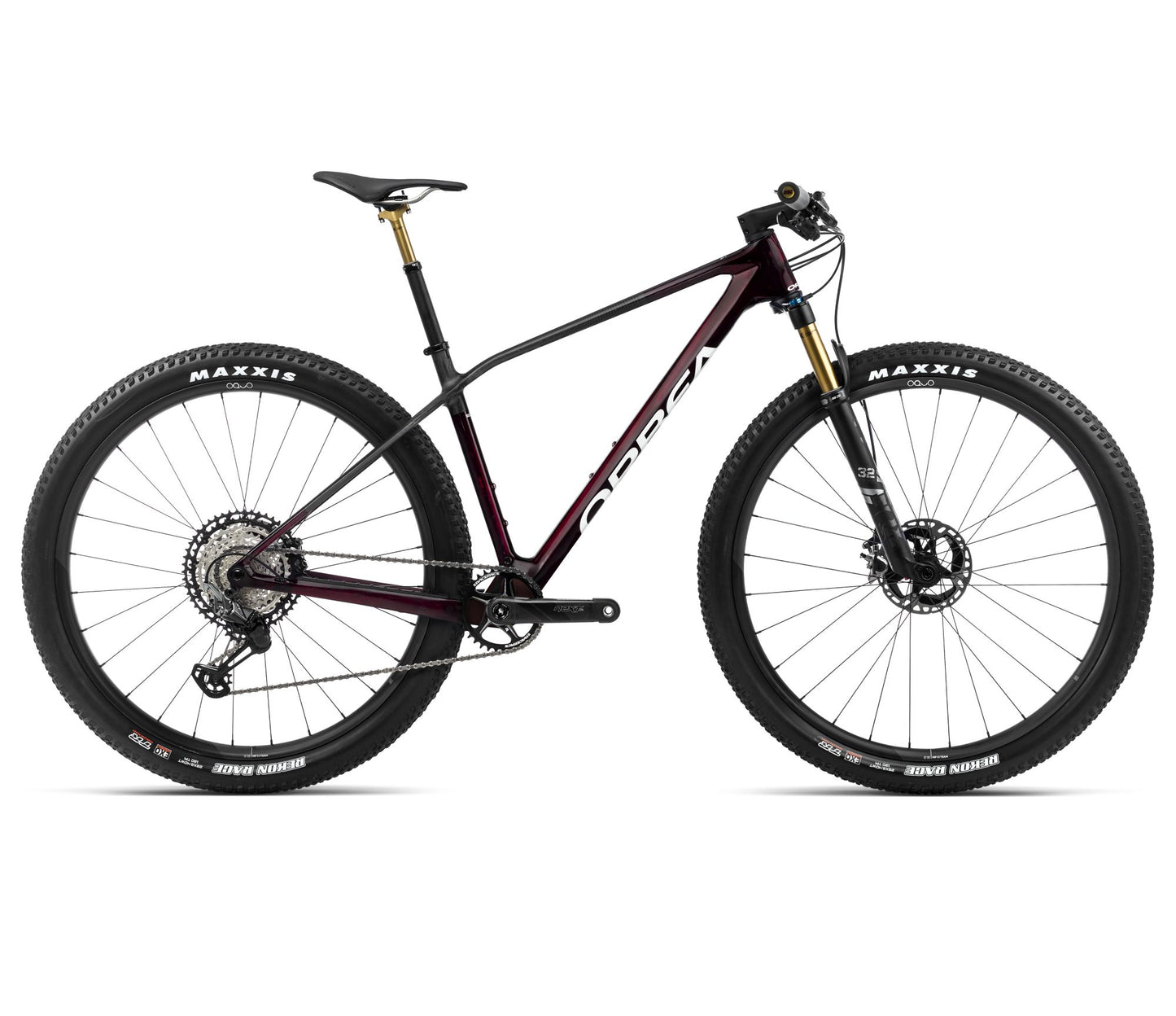 ALMA M TEAM XL Red Wine Carbon View - Carbon Raw
