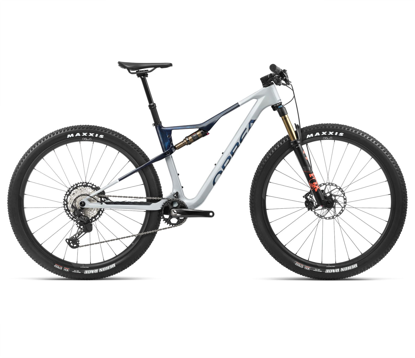 OIZ M10 L Halo Silver-Blue Carbon View