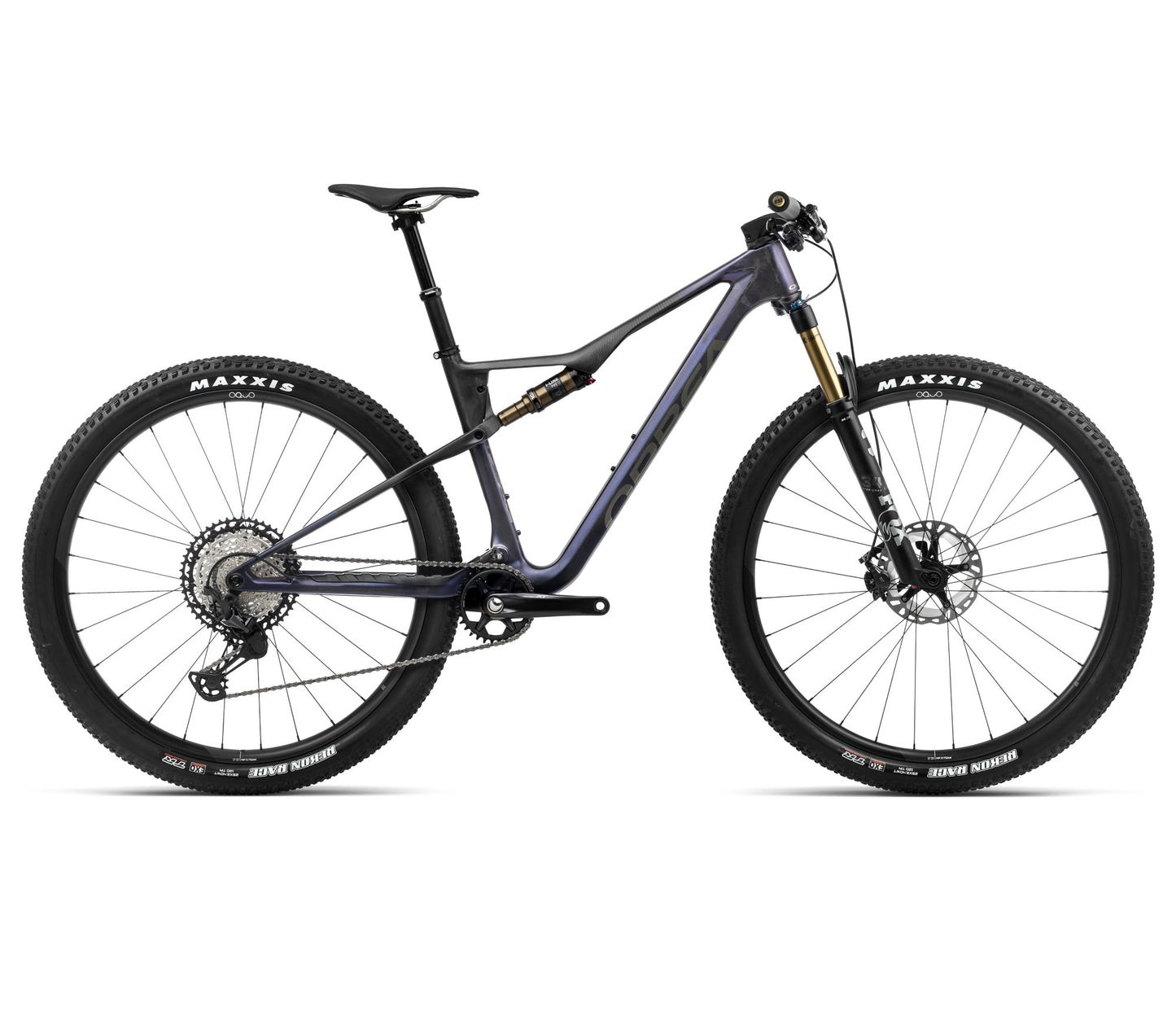 OIZ M-PRO L Tanzanite Carbon View-Carbon Raw