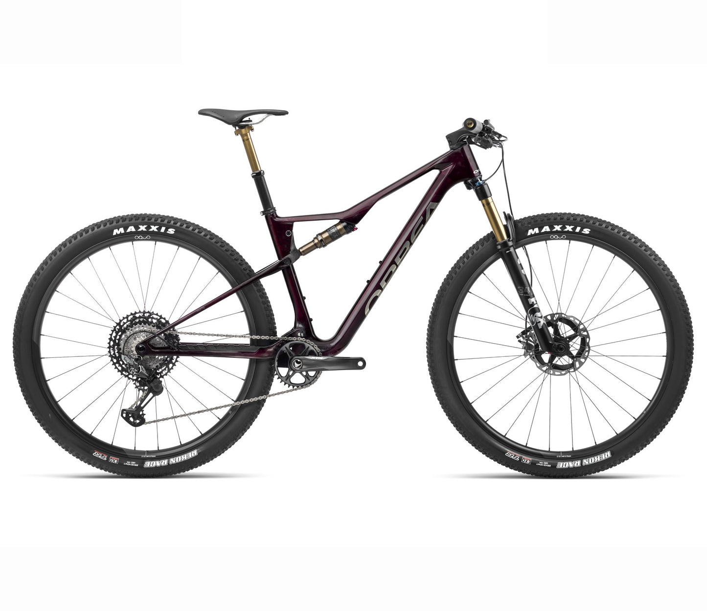 OIZ M-TEAM XTR M Wine Red Carbon View - Titan