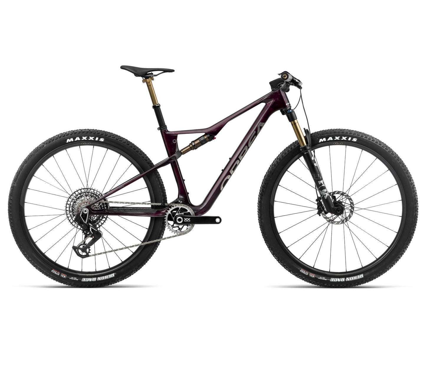 OIZ M-LTD L Wine Red Carbon View - Titan