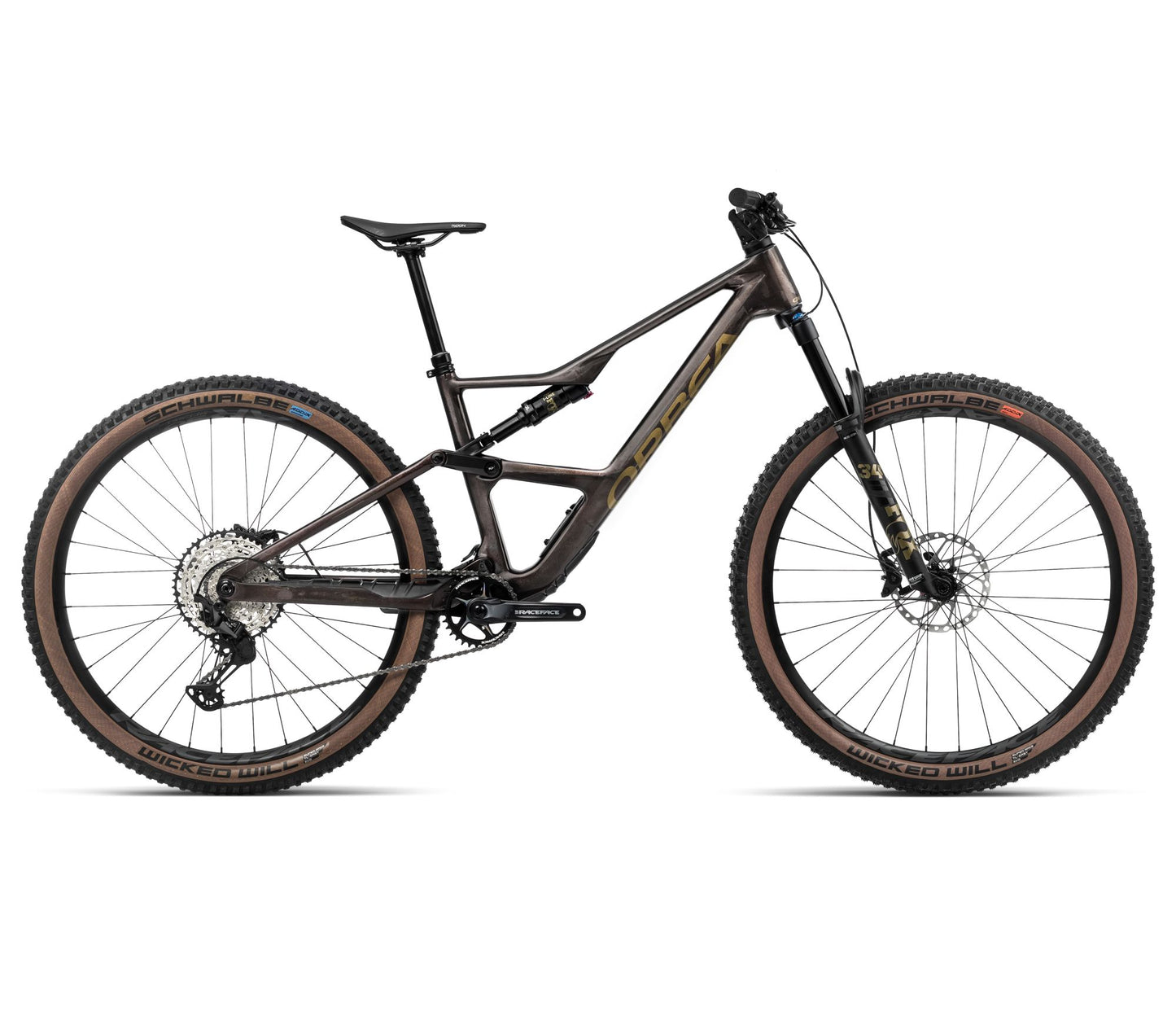 OCCAM SL M30 L Cosmic Carbon View - Metallic Olive Green