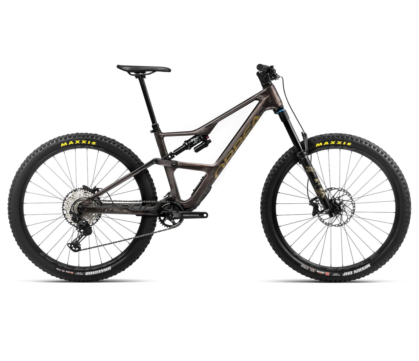 OCCAM LT M30 M Cosmic Carbon View - Metallic Olive Green