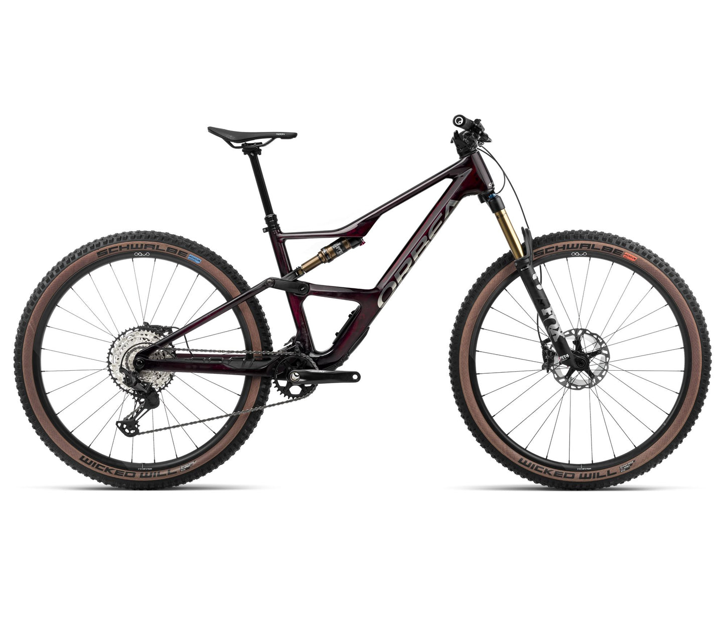OCCAM SL M10 L Wine Red Carbon View - Titan