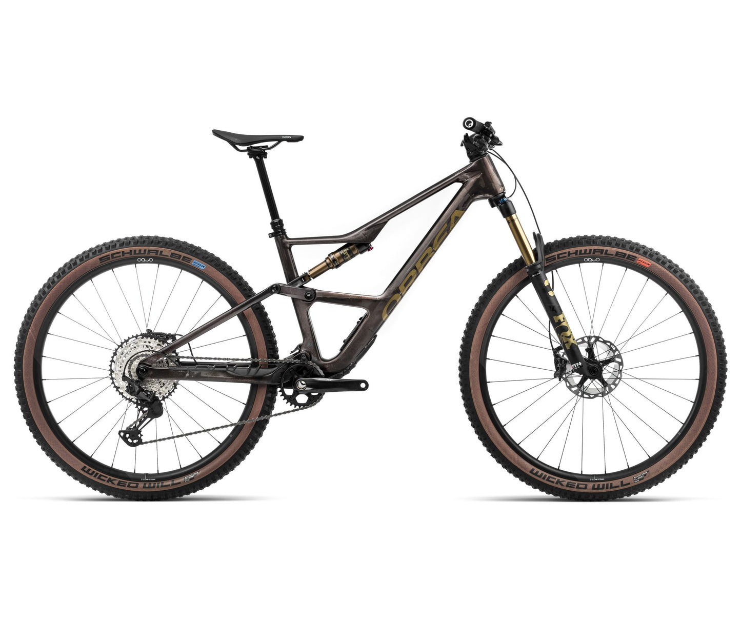 OCCAM SL M10 XL Cosmic Carbon View - Metallic Olive Green