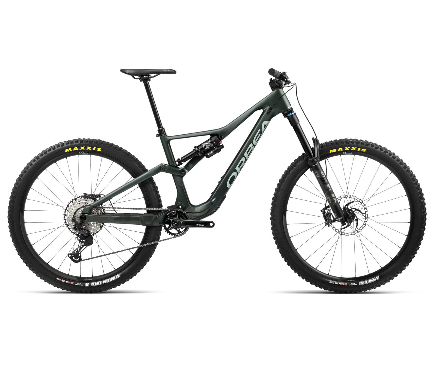 RALLON M10 M Forest Green Carbon View - Blue Stone
