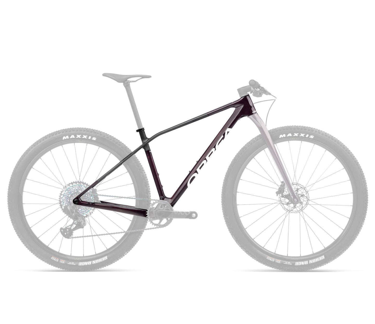 ALMA OMX L Red Wine Carbon View - Carbon Raw