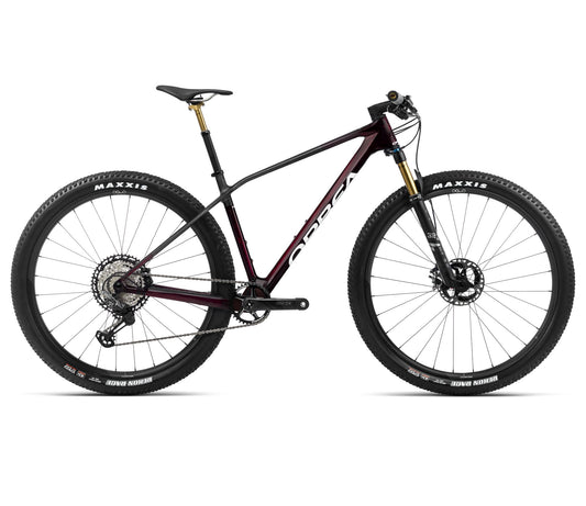 ALMA M TEAM L Red Wine Carbon View  - Carbon Raw
