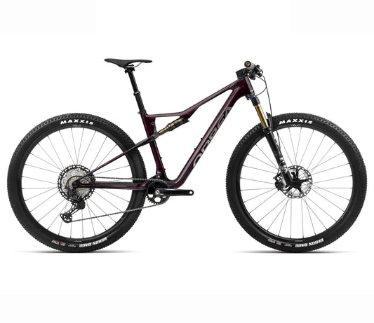OIZ M-PRO L Wine Red Carbon View - Titan